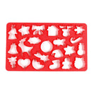 Plastic Christmas Cake Decor Biscuit Molds Vegetable Cutter Cooking Tool Home DIY Baking