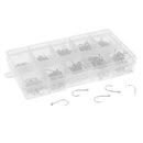 500pcs Barbed Circle Fish Hook Octopus Fishing Hooks Bass Carp Fishing Hooks Saltwater Freshwater