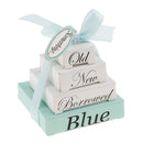 Something Old New Borrowed Blue Note Pads Mini Planner Boxes Bridal Souvenior