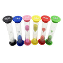 30s 1/2/3/4/5 Minute Sandglass Hourglass Sand Timer Clock Ornament Gifts