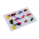 12x High-carbon Steel Assortment Buzzers Trout Fly Fishing Flies Simulation Flies Insect Flies