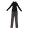 1/3 BJD Black Turtleneck Sweater Pants Set for Normal 70cm Uncle Size Doll