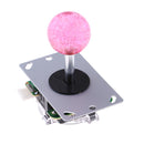 8 Way Arcade Game Joystick Ball MultiColor Lighted Illuminated Rocker Pink
