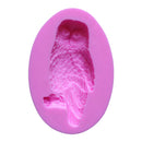 No-sticky Silicone Cake Fondant Mould Ice Kitchen Tool DIY Owl Shaped Soap Mold