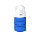 Outdoor Silicone Folding Water Bottle Camping Foldable Sports Bottle 600ml for Backpacking