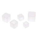 5 Pieces Silicone Square Resin Molds for Making Jewelry Craft Pendants Charms