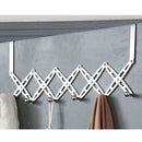 Over the Door Hook Foldable Hanger Rack Kitchen Organizer Hooks Storage Rack