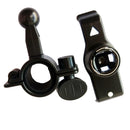 Motorcycle Bicycle Bike Handlebar Mount Holder For GPS Garmin Nuvi 24xx Series (2400 2415 2440 2445 2415LT 2445LMT 2455LMT 2455LT 2460LT) Black
