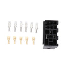 Automotive Relay 12V 8pin 25A with Copper Terminal Auto Relay Socket Holder