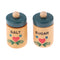 1/12 Dollhouse Miniature Kitchen Accessories Wood Spice Bottles Cookware 2pcs