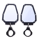 Motorcycle 1.75'' Convex Roll Cage Side Mirrors for UTV SXS Polairs RZR 1000