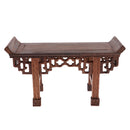 1/12 Dollhouse Miniature Oriental Wooden Chinese Lute Table or End Table Model