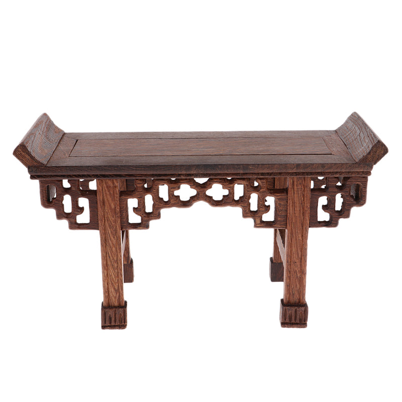 1/12 Dollhouse Miniature Oriental Wooden Chinese Lute Table or End Table Model