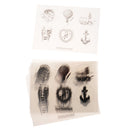 12pcs Vintage Circle Black Clear Stickers Ice-cream Heart Album Diary Box Bag Calendar Envelope Seals Gift Stickers Label Scrapbooking
