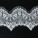 Fashionable 3 Yard 10cm Wide Black Eyelash Fringe Lace Trim DIY Sewing Applique Clothes Costume Doll Accessories DIY Accessory