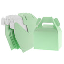 8pcs Paper Candy Cake Cookies Handle Gift Boxes Wedding Favor Green