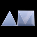 15cm Large Pyramid Shape DIY Silicone Mould Resin Epoxy Casting Jewelry Mold Handcraft Ornaments Tool