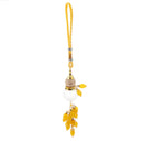 Perfume Bottle Gourd Pendant for Car/Wall/Home Hanging Ornament Gift Yellow