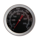 BBQ Barbecue Charcoal Grill Pit Wood Smoker Temperature Gauge Grill Pit Thermometer Fahrenheit for Barbecue Meat Cooking Beef Pork Lamb