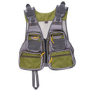 Fly Fishing Vest Mesh Pack for Fishing Gear and Equipment, Adjustable Size for Men and Women