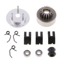 Gear 14T Flywheel Nuts Bearings Clutch Assembly Parts Set For HSP 1/8 RC Car