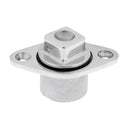 Marine Boat Hull Transom Garboard Drain Plug Bung with O Ring Seal for 7/8'' Screw Hole