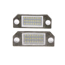 1 Pair White LED 3528 SMD Car License Plate Light Lamp Bulb for Ford Focus