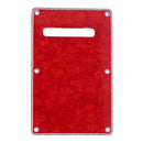 Electric Guitar Backplate Back Plate Tremolo Cavity Cover for FD ST SQ Red