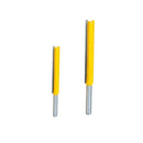 2Pieces 2'' and 2-1/2'' Extra Long Cutting Router Bit 1/4'' Straight Shank Cutter Professional Tools