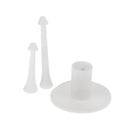 High Quality Durable Rubber Golf Driving Range Tee Holder with Tees for Golf Training (1 Holder + 2 Tees)