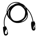 185cm x 5mm Replacement Elastic Shock Cord Bungee Rope with Hooks for Kayak Boat Canoe Raft Fishing Dinghy