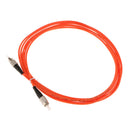 3 Meter Multi-mode Single Core Jumpers Fiber Optic Drop Cable FC-FC Orange