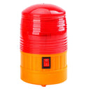 Battery Law Enforcement Beacon Hazard Warning Flashing Strobe Light -Red