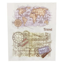 Crystal Travel Theme Rubber Stamp Seal for Card Making Scrapbooking DIY Album Decor