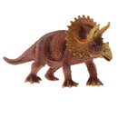 Realistic Jurassic Ages Animal Model Dinosaur Action Figures Playset Kid Educational Toy Collectibles- Triceratops