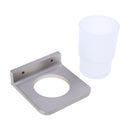 Marine Heavy Duty Bathroom Tooth Brush Single Cup Holder Wall Mount With Cup