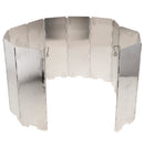 Aluminium Alloy Folding Camping Wind Shield Screen Windshield 104 x 24cm