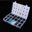 299 Piece Replacement Universal Automotive Push Pin Rivets Retainer with Portable Storage Case