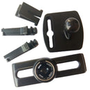 Removable Swivel Car Vent Air Mount Cradle Clip for GPS Garmin Nuvi 1450 1450T 1455 1490 1490T 1495 Black