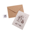 30 Sets Vintage Christmas Painted Greeting Card with Envelopes