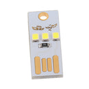 Mini Portable USB LED Light Pocket Card Lamp Mobile Power Camping Laptop