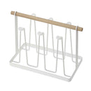 Japanese Cup Holder Metal Mug Rack Kitchen Display Storage Wire 6 Cup Rack