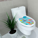 Removable Toilet Seat Wall Sticker Sea World Vinyl Art Bathroom Decor