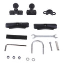 Motorcycle Bike Up to 38mm Handlebar U-Bolt Clamp Base 25mm 1" Ball Mount