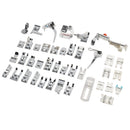 42 Pieces Domestic Sewing Machine Presser Feet Set Kit