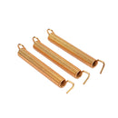 3 Pieces Electric Guitar Tremolo Bridge Springs for Floyd Rose Bridge Accessory Golden