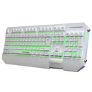 USB Wired Professional Gaming Keyboard illuminated for Windows XP/7/8 Laptop White