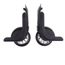 Couple of Luggage Repair Caster Wheels Replacement for Suitcase Black D005