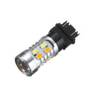 3157 Switchback 20-SMD-5630 LED Bulbs Turn Signal Light White&Amber 2PCS