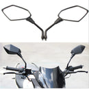 Black Universal 10mm Motorbike Rear View Nirror for Yamaha Honda Suzuki